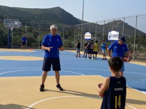 Ο μεγάλος αρχηγός της Εθνικής Μπάσκετ στα Κύθηρα