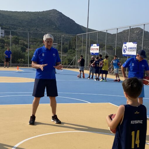 Ο μεγάλος αρχηγός της Εθνικής Μπάσκετ στα Κύθηρα