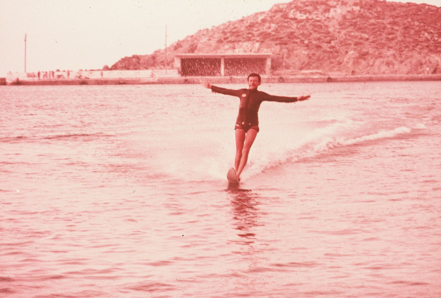 θαλάσσιο σκι στο Καψάλι