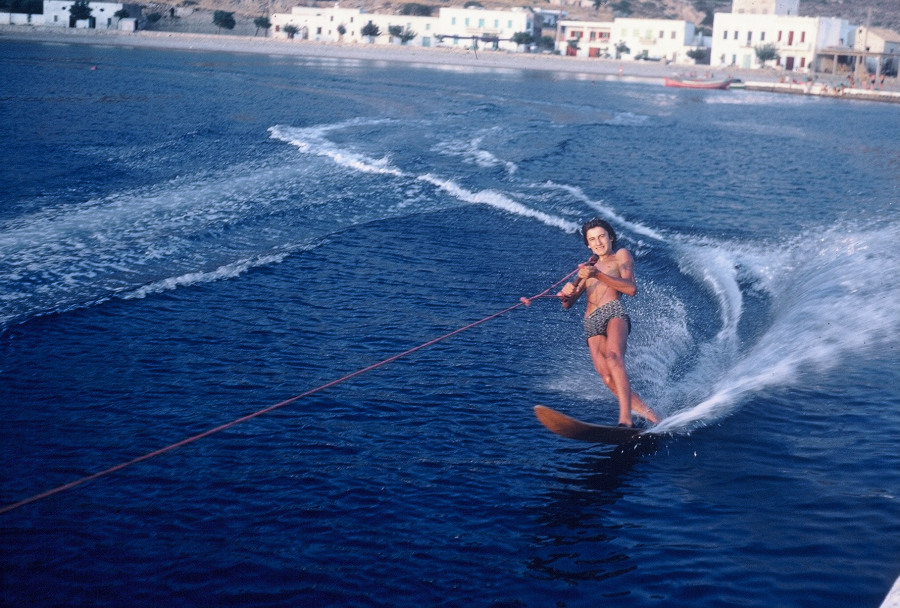 θαλάσσιο σκι στο Καψάλι